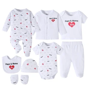 8pcs Soft Set Home Wear