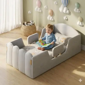 Extra Safety Toddler Bed