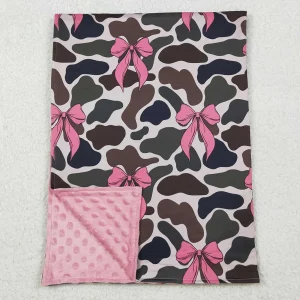 Fun Camouflage Print Kids Blanket