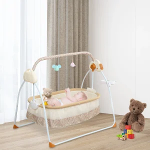 Electric Foldable Baby Cradle