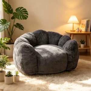 Oversized Petal Lounge Chair